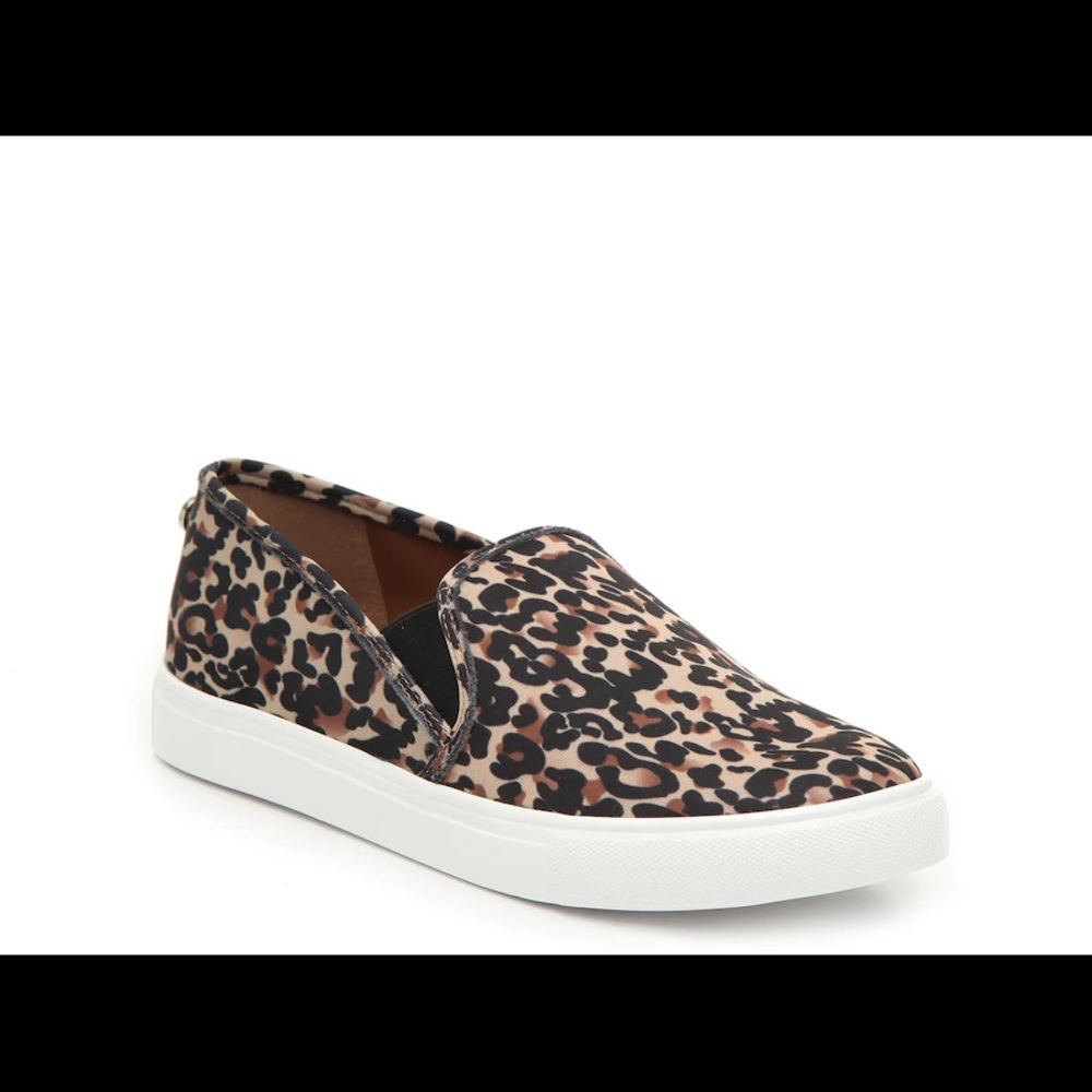 Steve Madden Leopard Slip On Sneakers